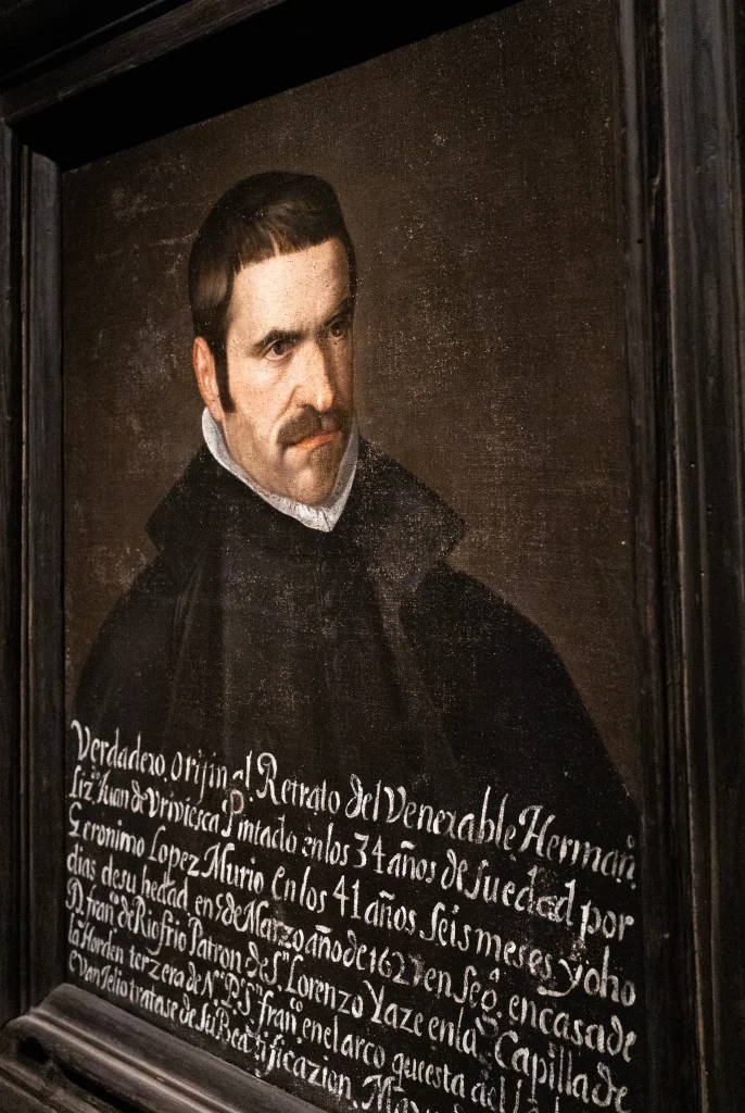 Retrato completo de Juan de Briviesca pintado por Jerónimo López Polanco en el siglo XVII.